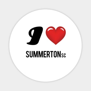 I Love Summerton, SC Magnet